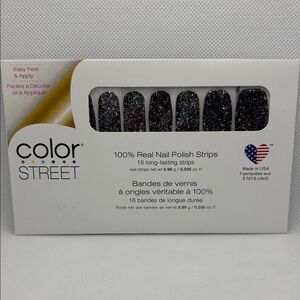 💅 3/$10 - Color Street Glitter Nail Strips - Broadway Glimmer